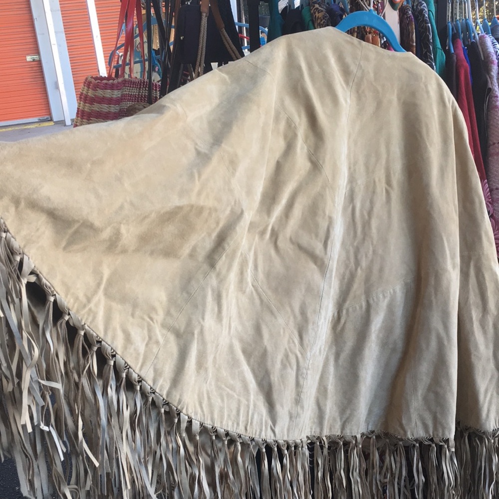 Suede Cape - image 3